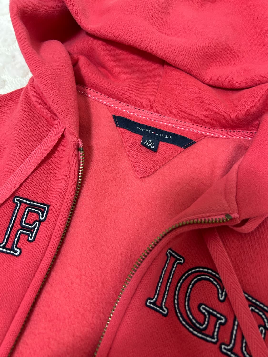타미힐피거 기모 후드집업 상품이미지5