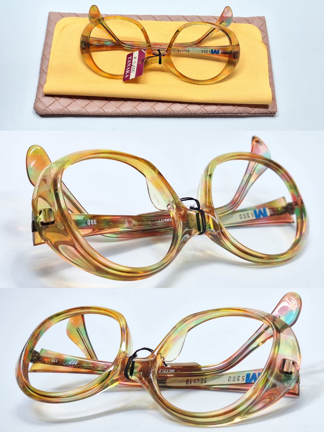 80s 독일제 빈티지 데드스톡/METZLER M5360 안경테 50mm 상품이미지9