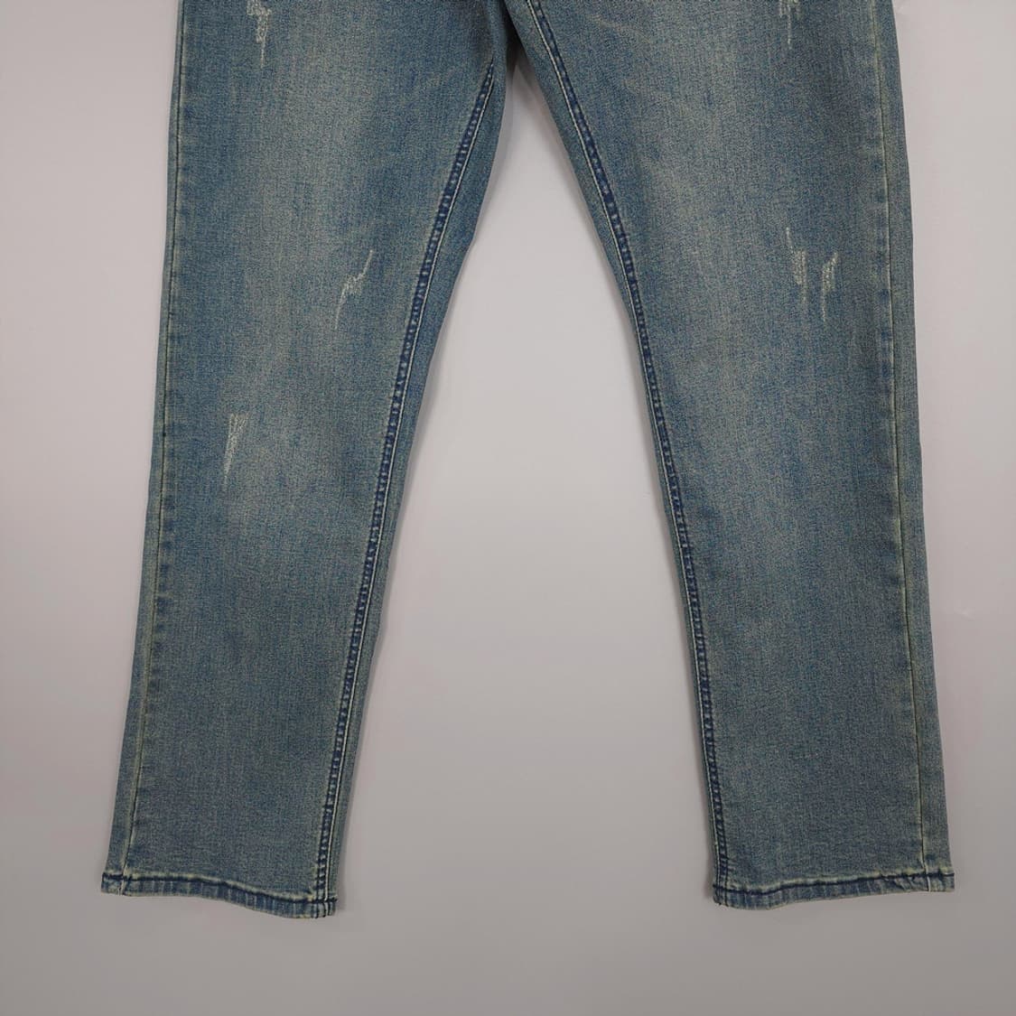 새제품)데님서플라이 DENIM SUPPLY 스트레이트 중청 데님팬츠 32 상품이미지3