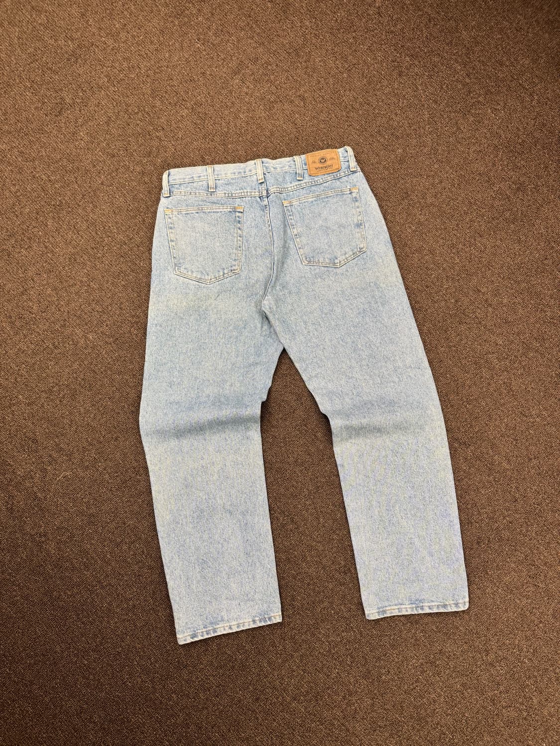 34)랭글러 빈티지 연청 데님팬츠 상품이미지5