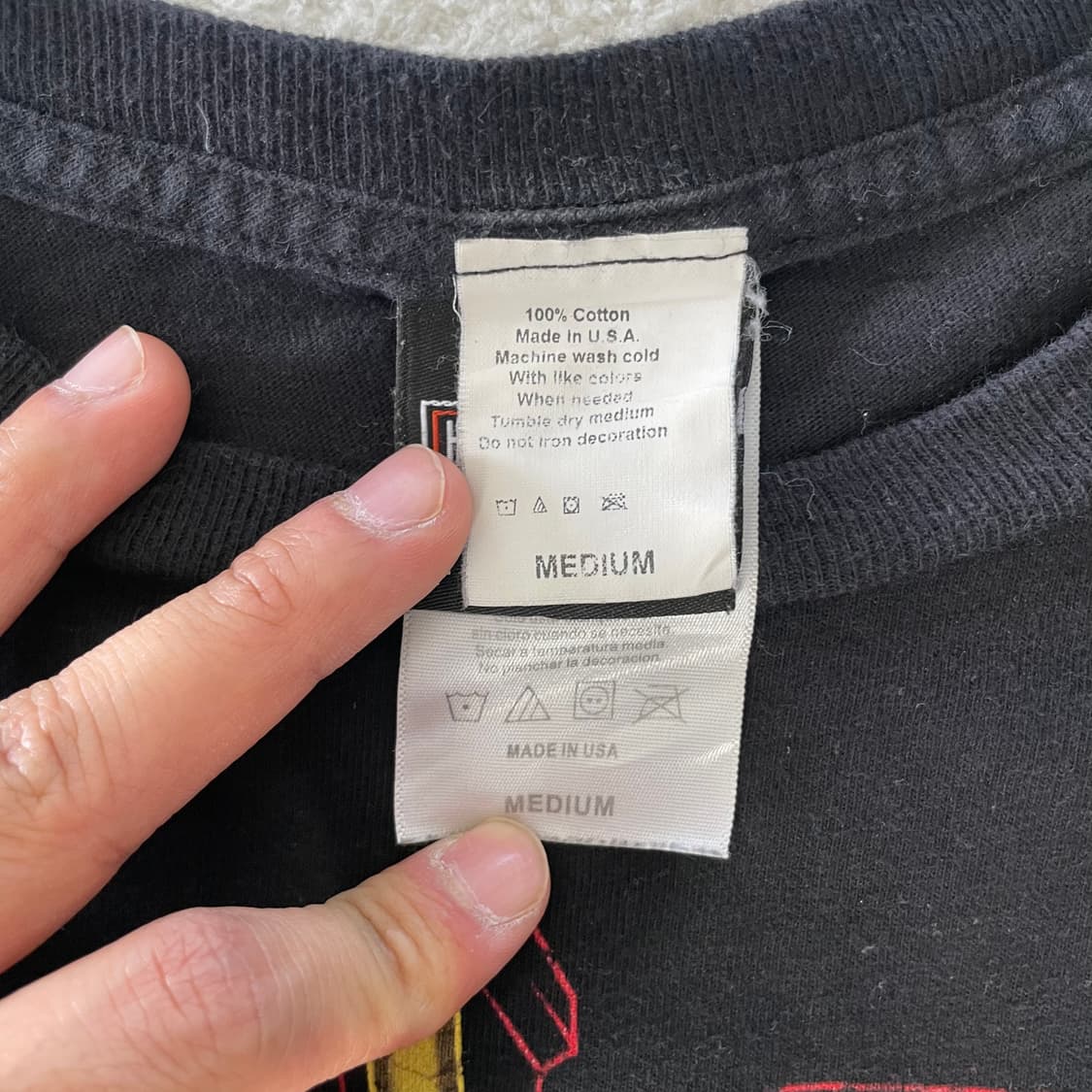 할리데이비슨 미제 상하이 반팔티 상품이미지4