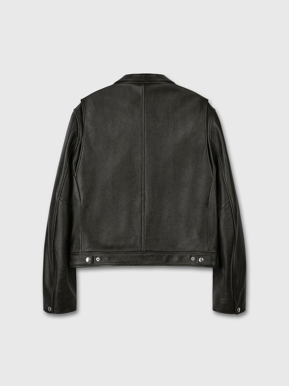 [L] TONYWACK CHEST ZIP LEATHER JACKET 상품이미지7