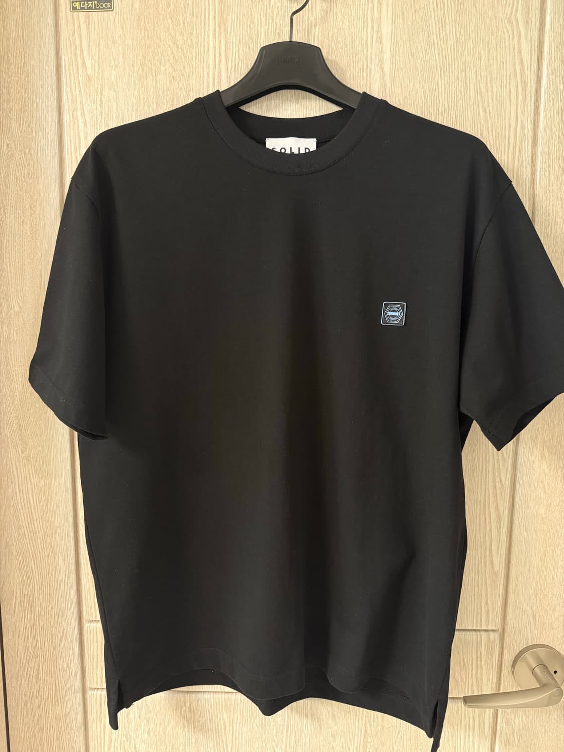 솔리드옴므 백로고 나비 반팔 (새상품급) 46. 상품이미지1