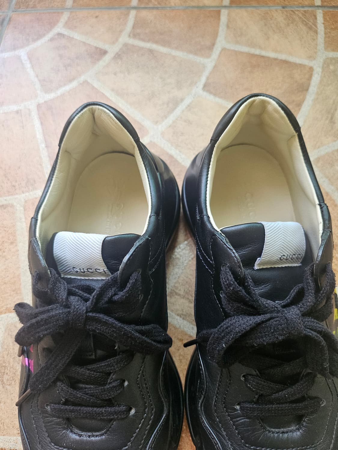 구찌 레인보우 여성 스니커즈 36.5사이즈 상품이미지7