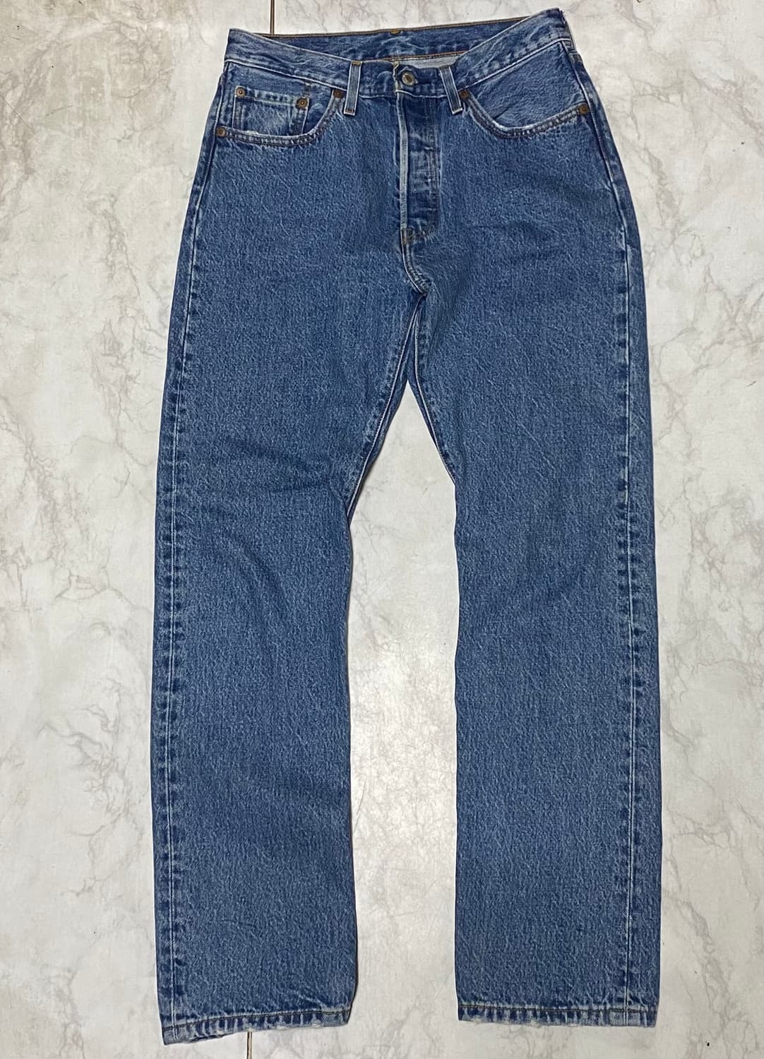 리바이스 청바지 501 특이한나염 허리 31인치 상품이미지1