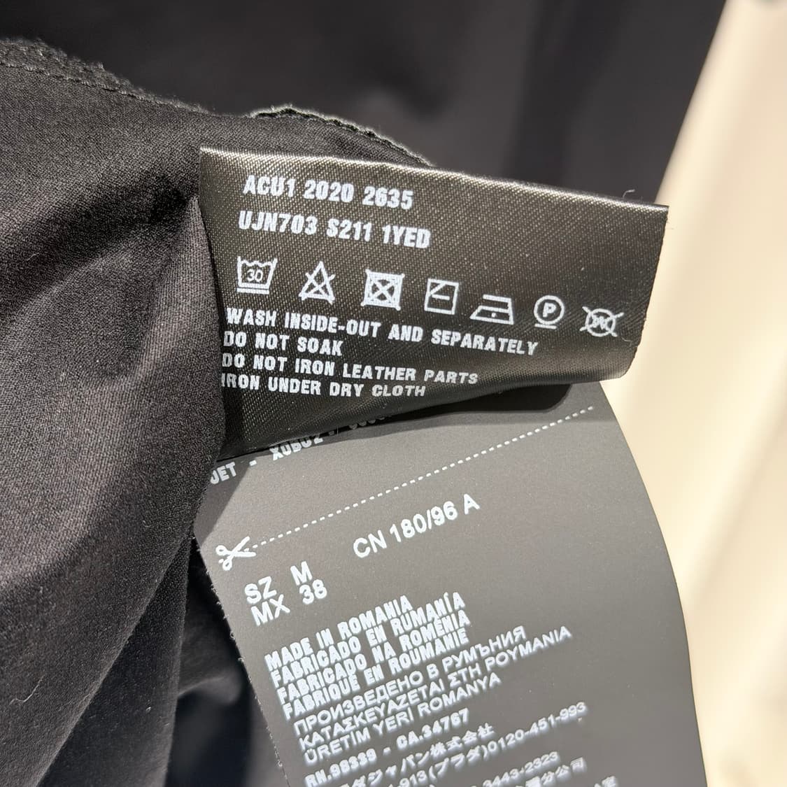 (A+/M) / 프라다 리나일론 디테일 스트레치 코튼 폴로 반팔 셔츠 상품이미지8