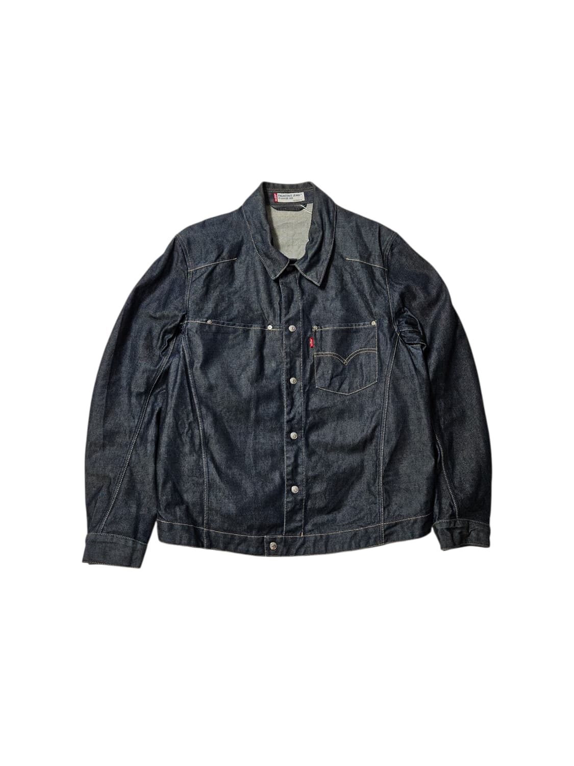 2000's 리바이스 엔지니어드 엔진 트러커 청자켓 XL 상품이미지1