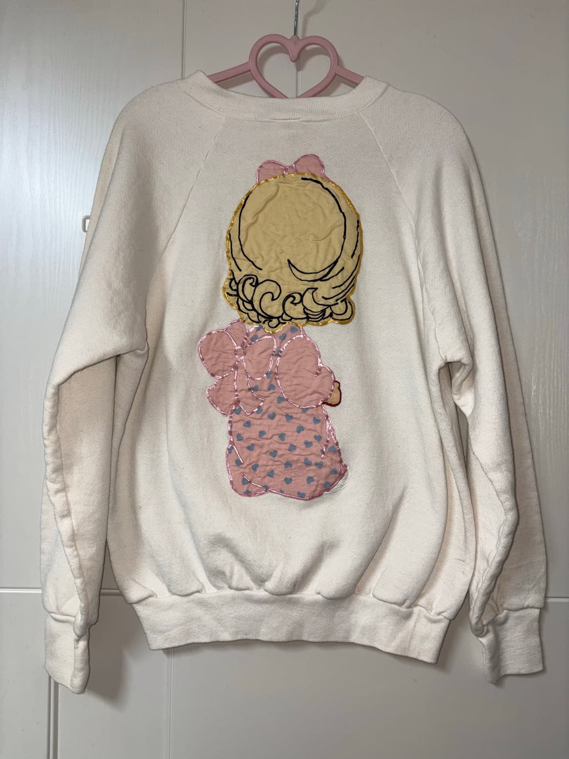 Precious Moments 패치워크 스웨트셔츠 상품이미지3