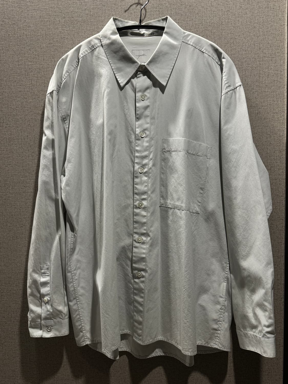 Youth Loosed Shirts Light Grey 상품이미지2