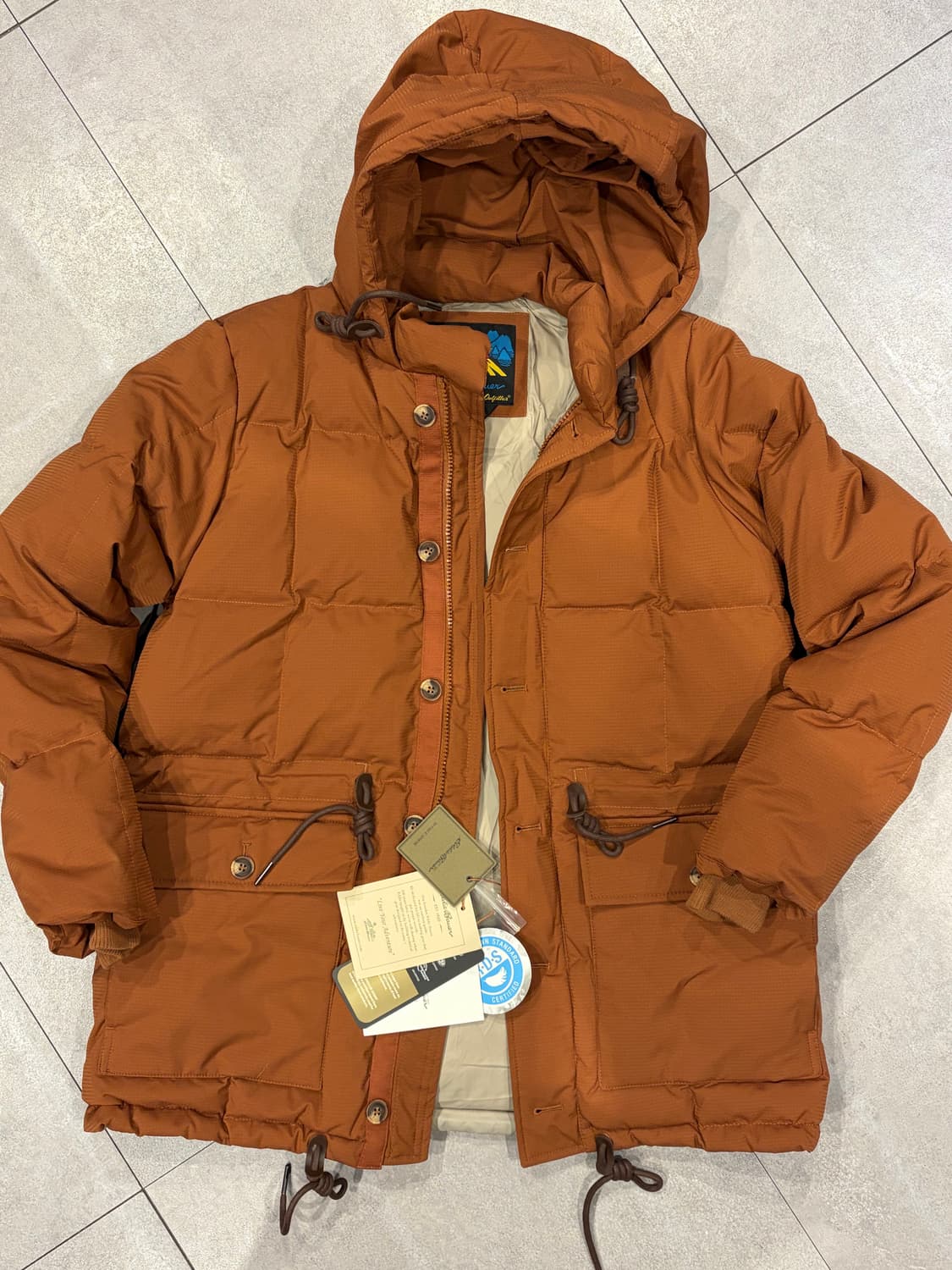 에디바우어 카라코람 다운 파카 M 새제품 상품이미지1