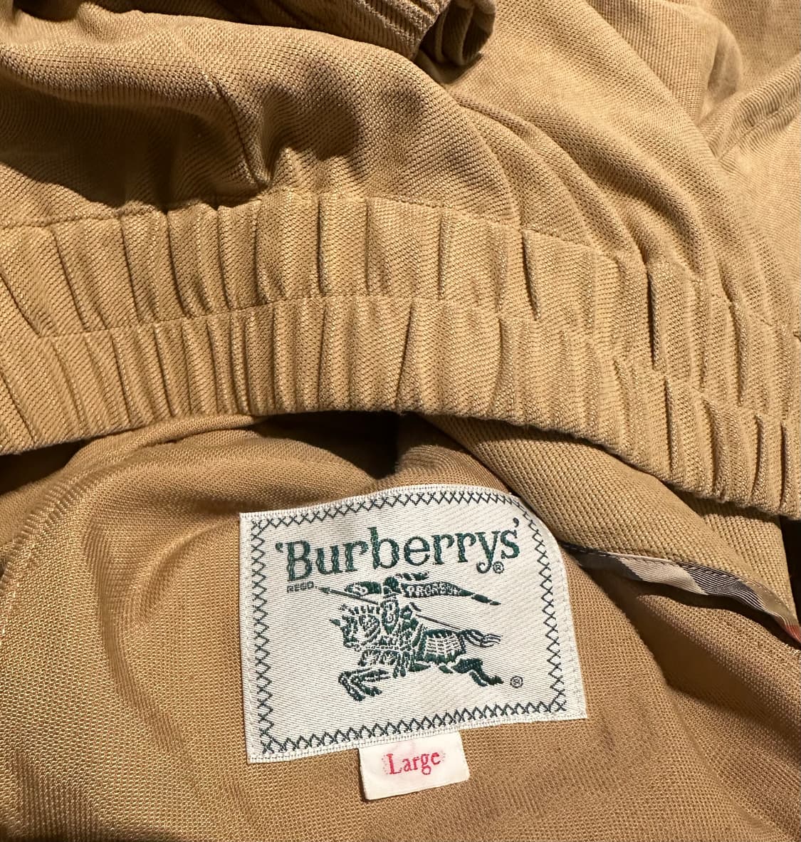 버버리 90s 일본판 빈티지 스윙탑 L 상품이미지3