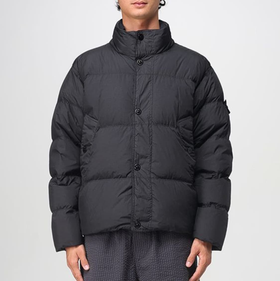 [ALL SIZE] 스톤 아일랜드 4100109 크링클랩스 안티드롭 블랙 상품이미지4