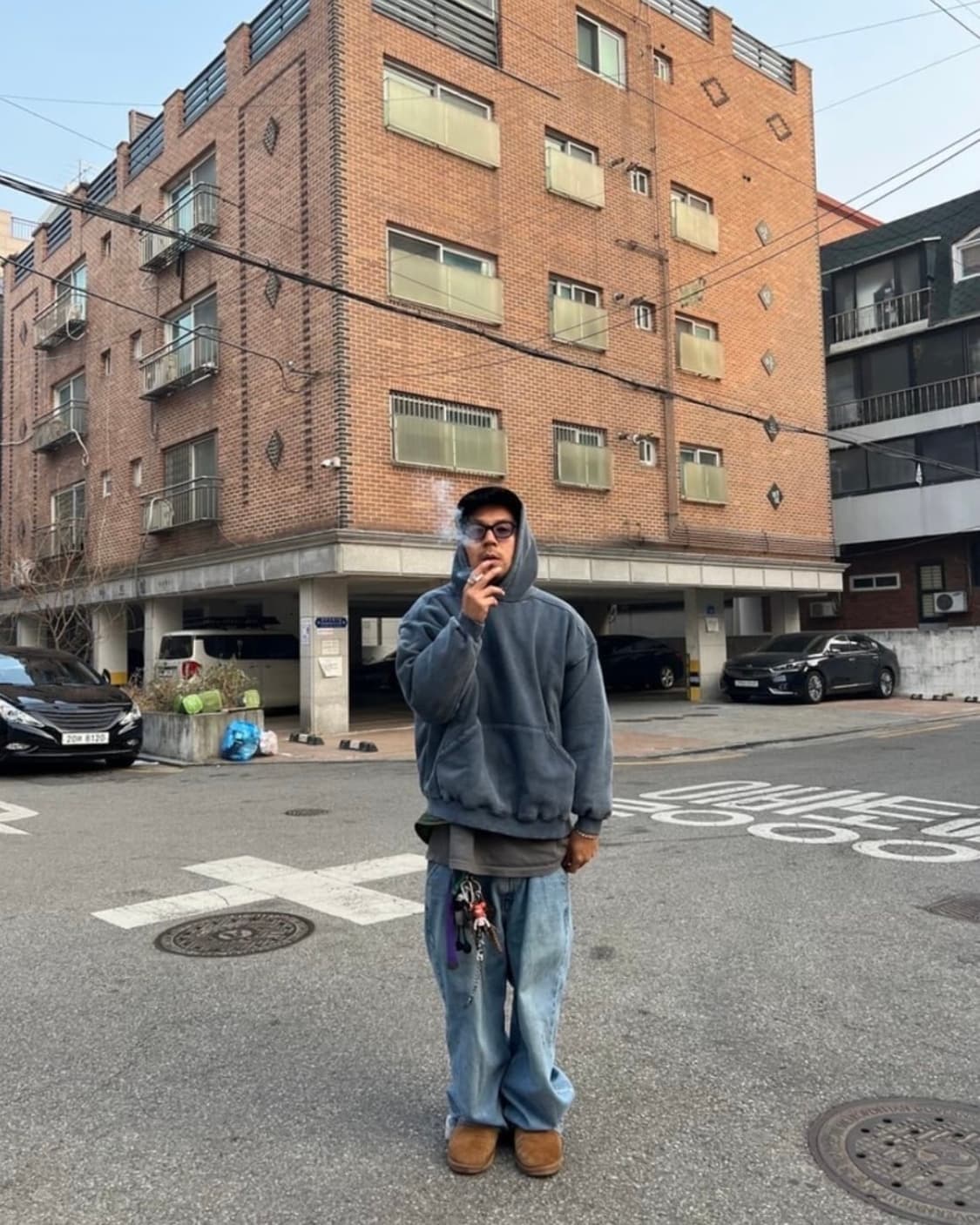 배드포드 굿즈 후드티 상품이미지2