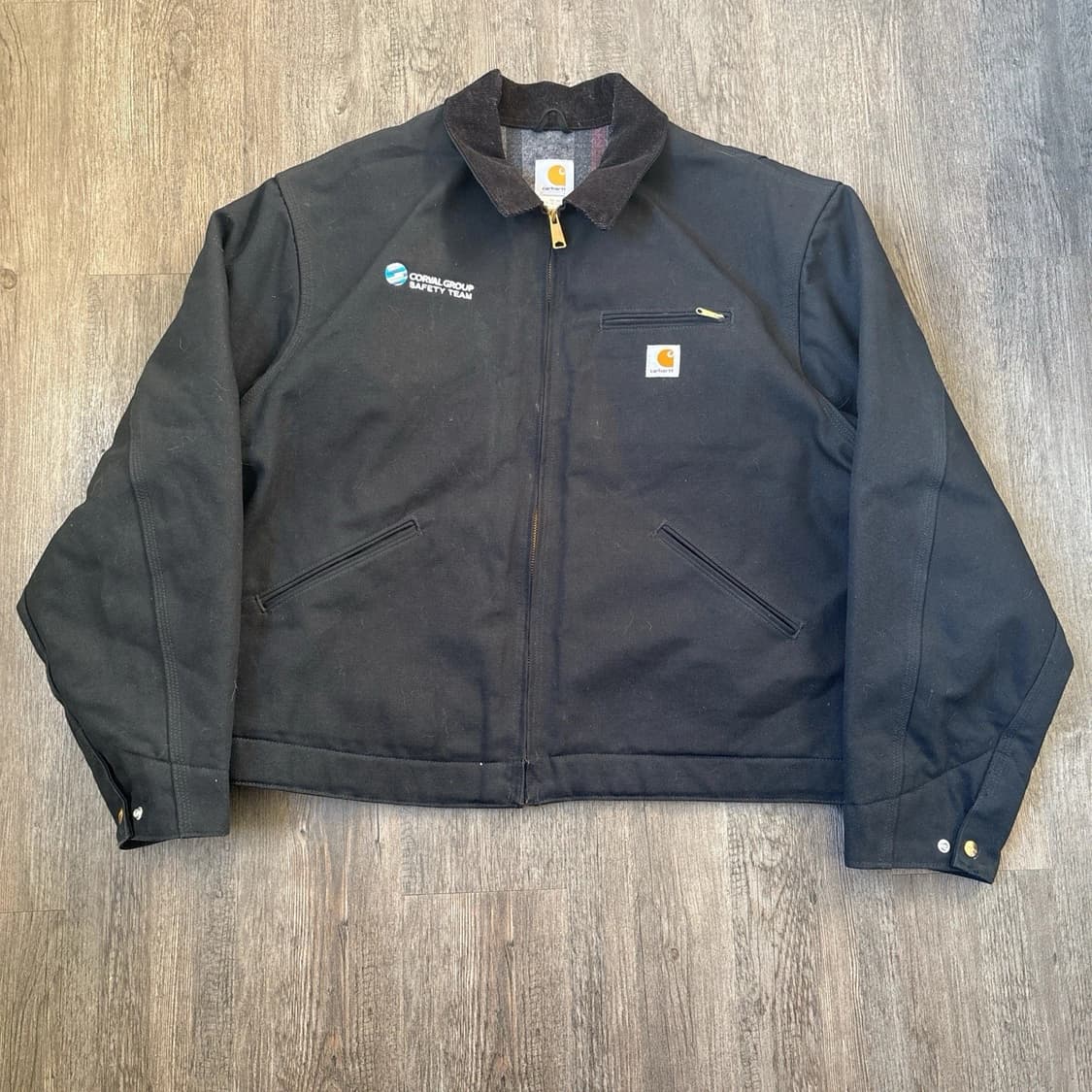 칼하트 j01 디트로이트 자켓 블랙 상품이미지2