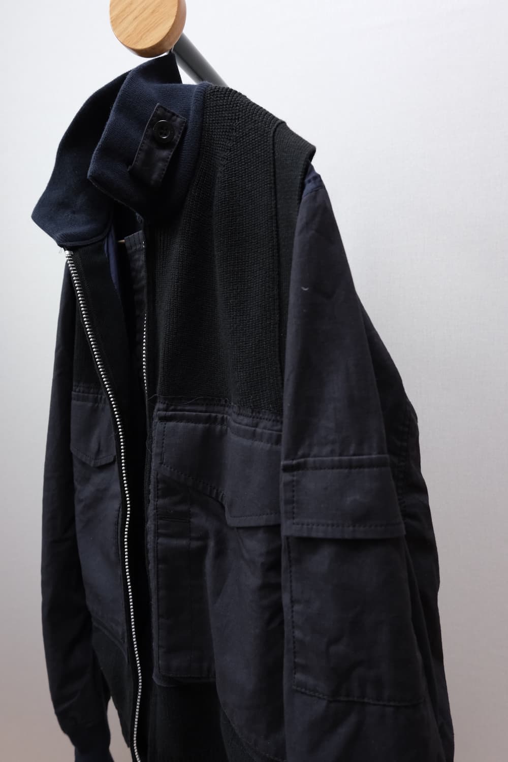 Sacai 니트 도킹 자켓 2 상품이미지6