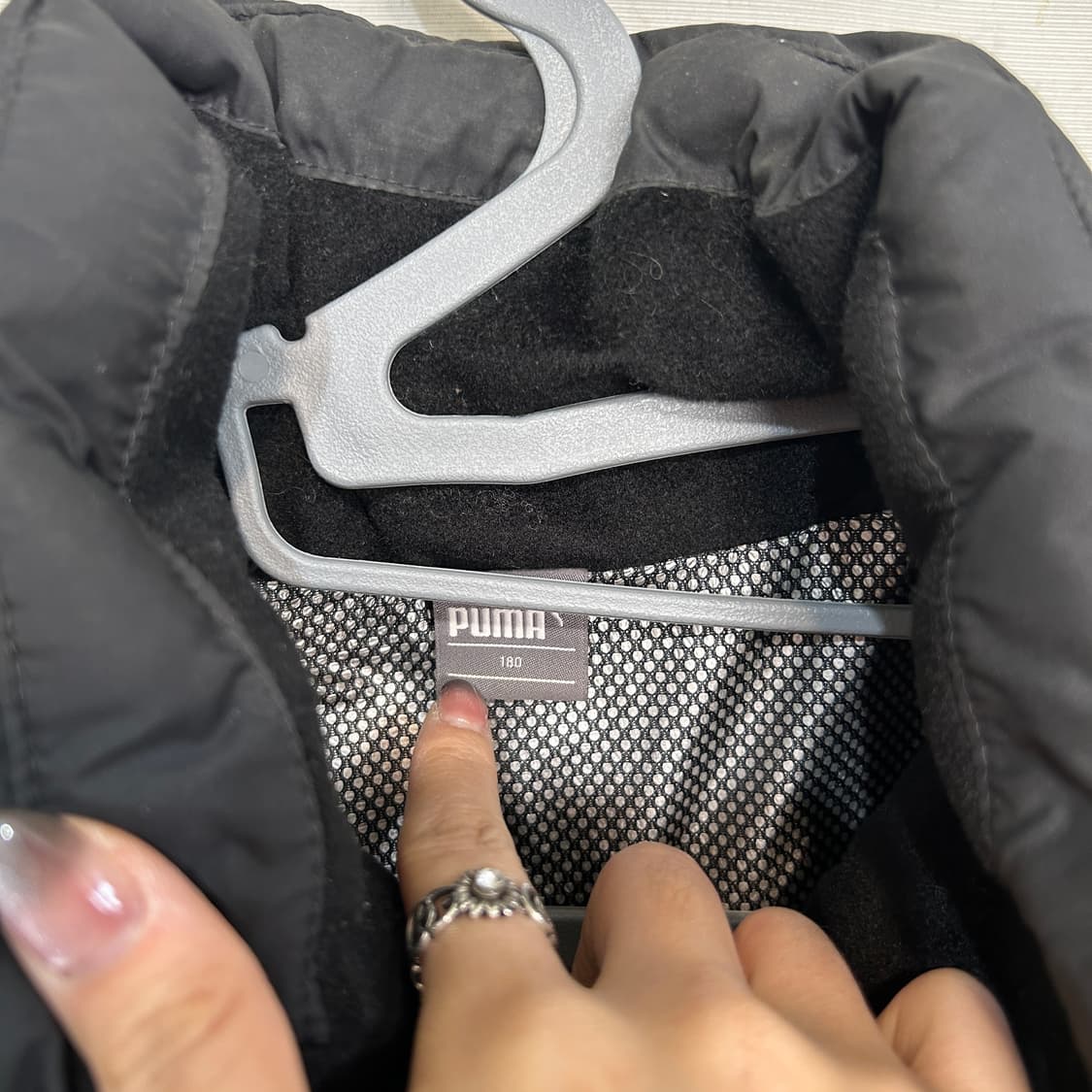 푸마 남성 롱패딩 블랙 105 상품이미지2