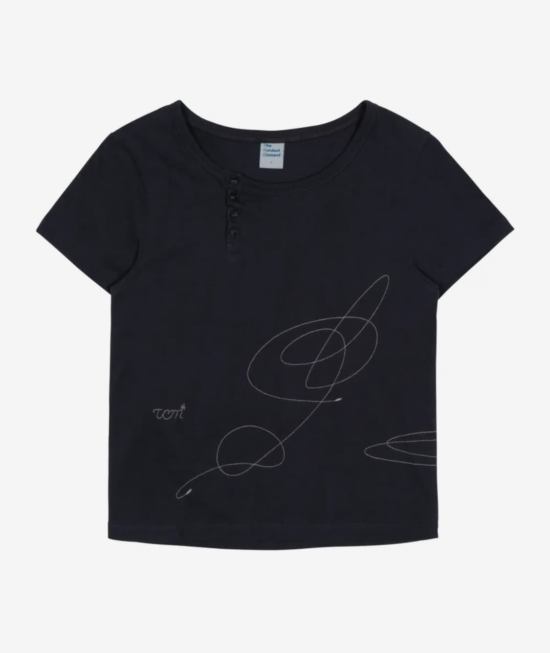 더콜디스트모먼트 (w) TCM stitch side henly neck 상품이미지1