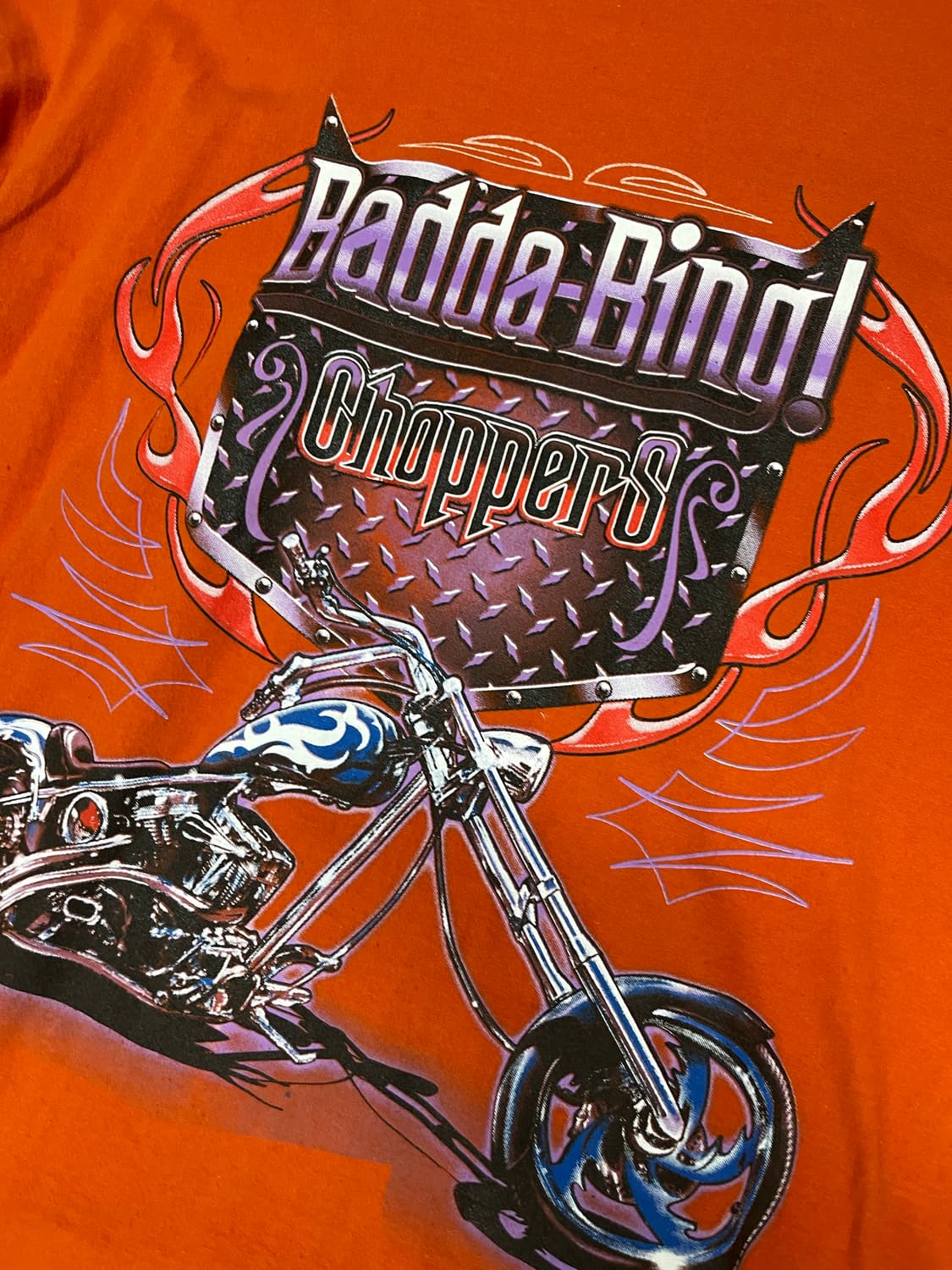 빈티지 바이크 롱슬리브 티셔츠 M 상품이미지2