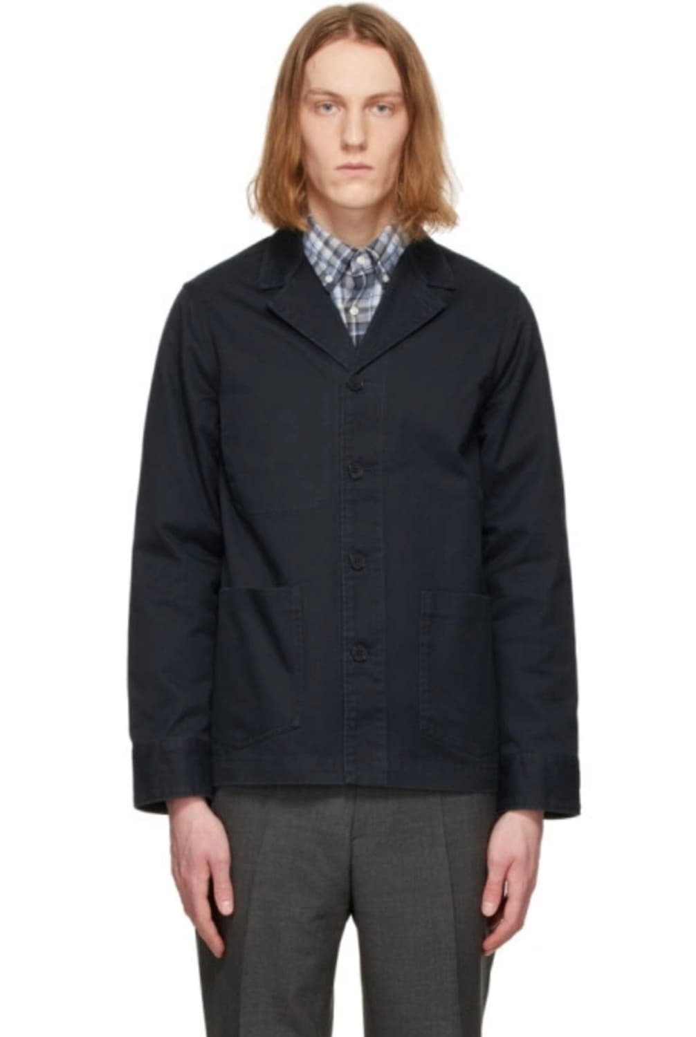 오피신 제네랄 Officine Generale 코튼 초어 자켓 상품이미지5