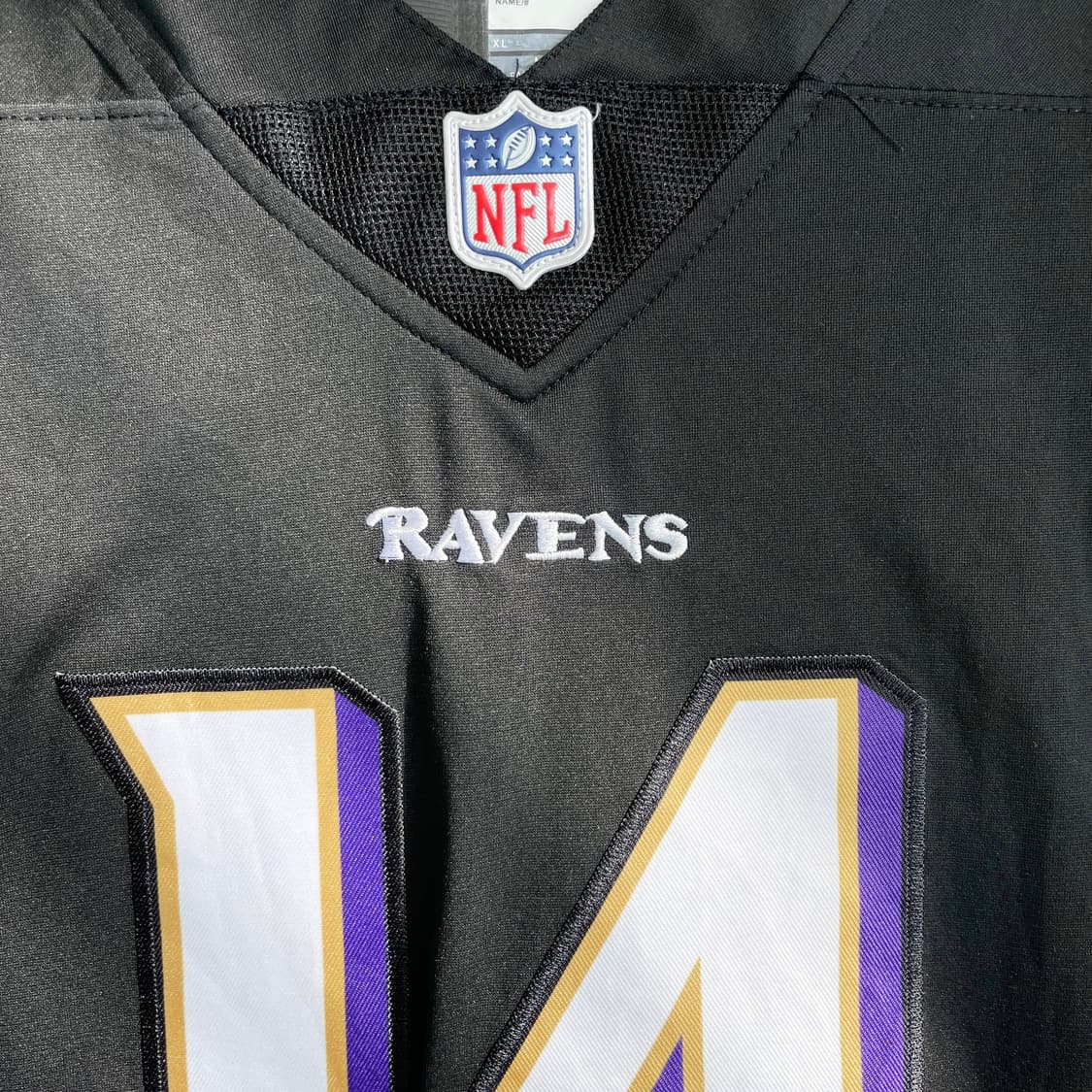 D2 나이키 NFL 볼티모어 레이븐스 카일 해밀턴 풋볼 저지 XL사이즈 상품이미지4