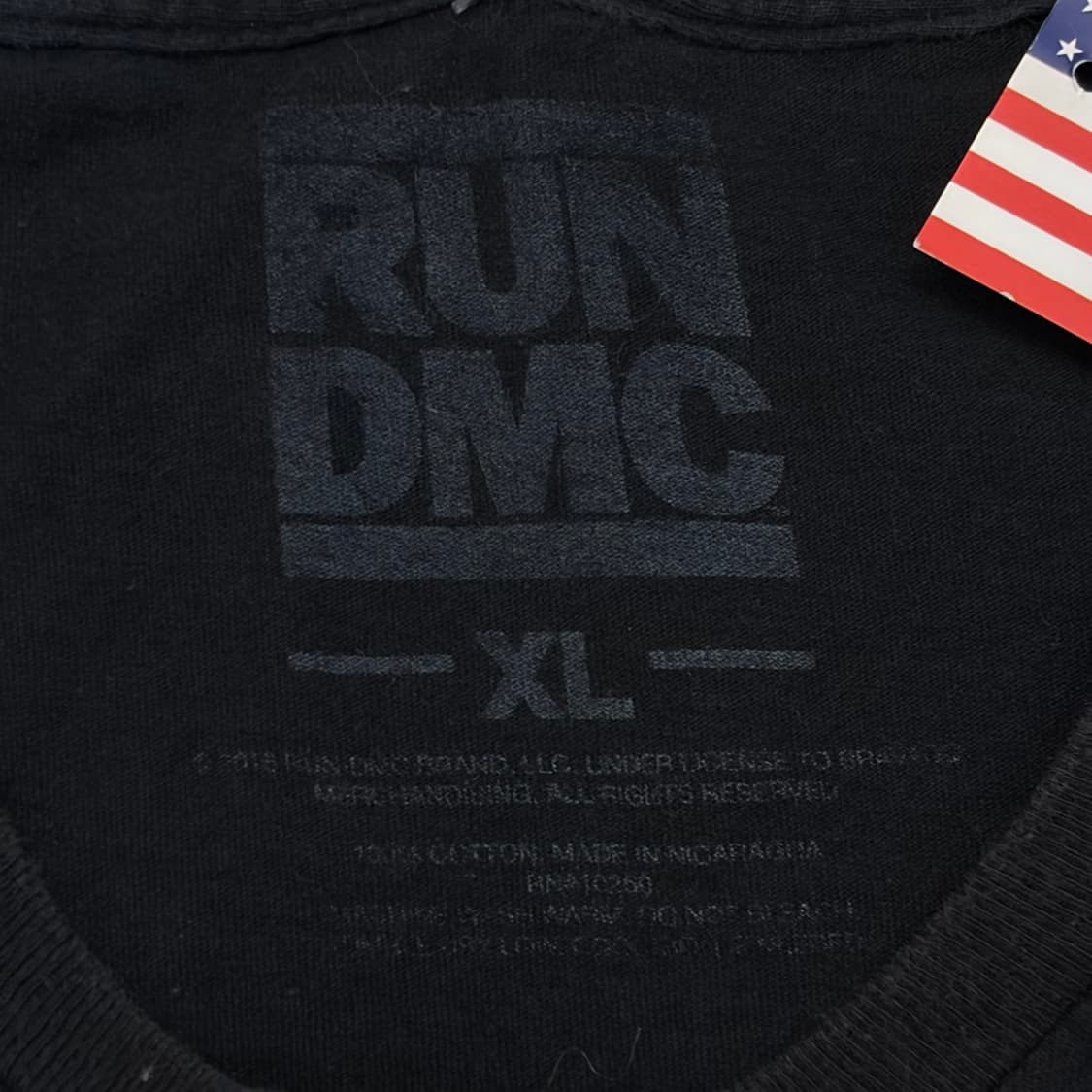 미국 빈티지 RUN DMC 공식굿즈 힙합 반팔티 상품이미지6