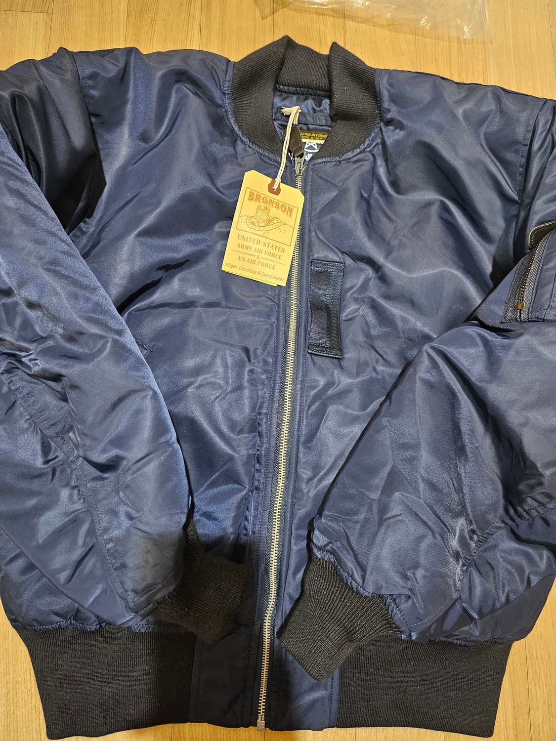 [40/L] 브론슨 Bronson b-15c 항공점퍼 새상품 상품이미지3