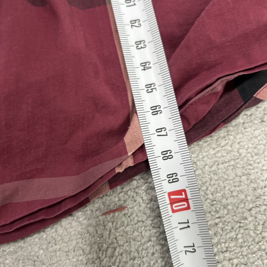 버버리 체크 셔츠 XL사이즈 상품이미지6