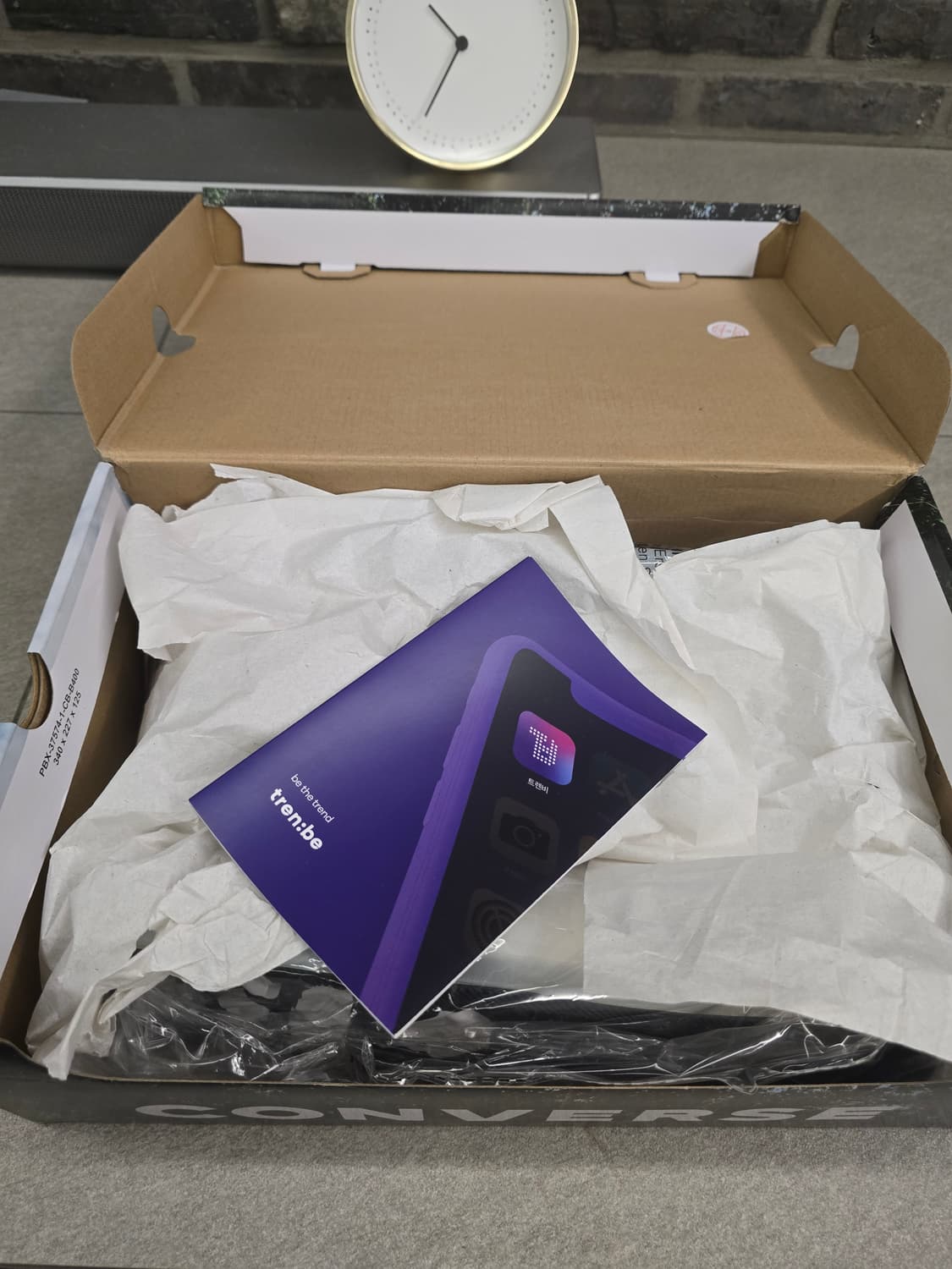 새상품 컨버스 x클랏 콜라보 척70 (판다)285/uk10 상품이미지9