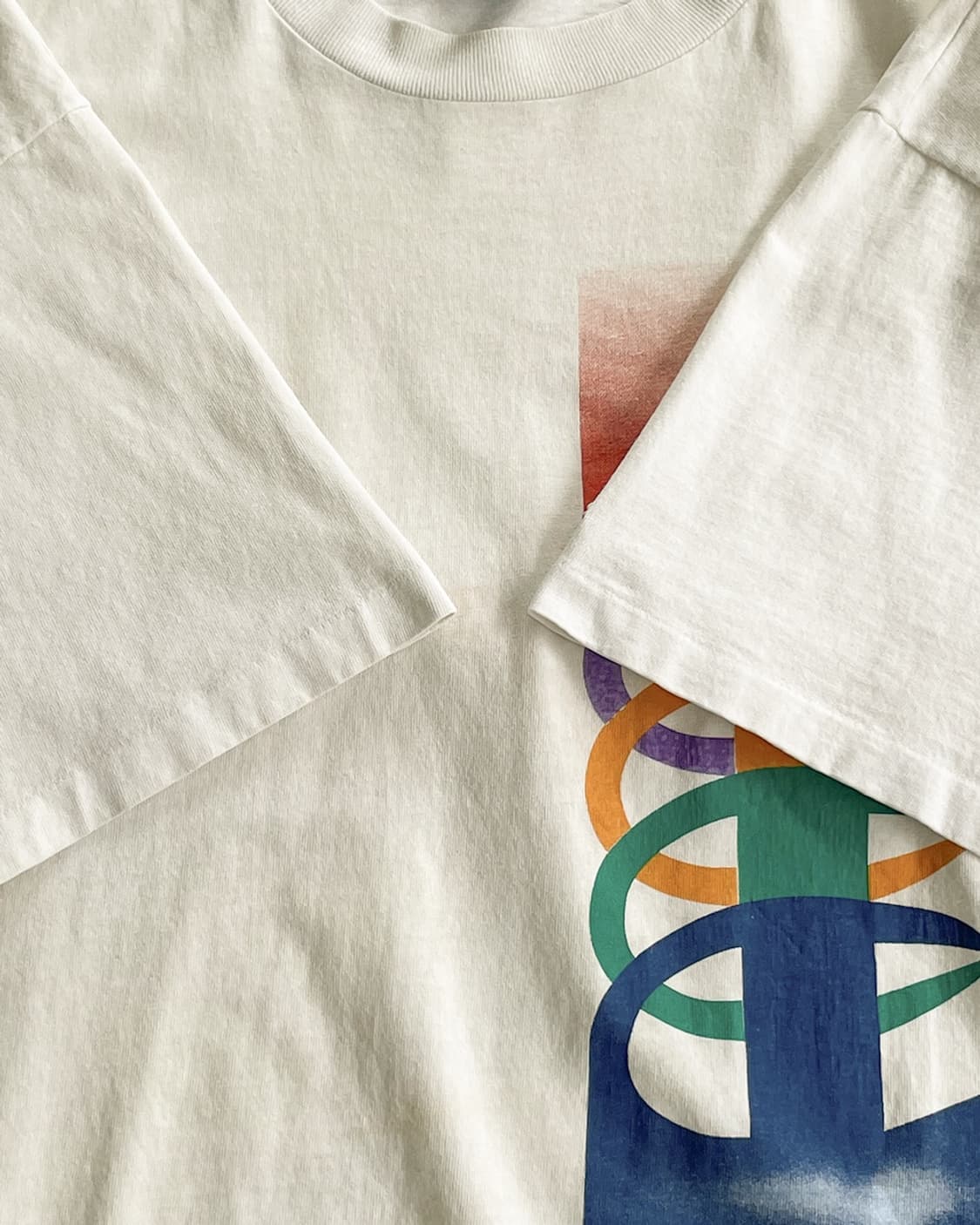 90s Champion USA Spectrum Logo T 상품이미지7