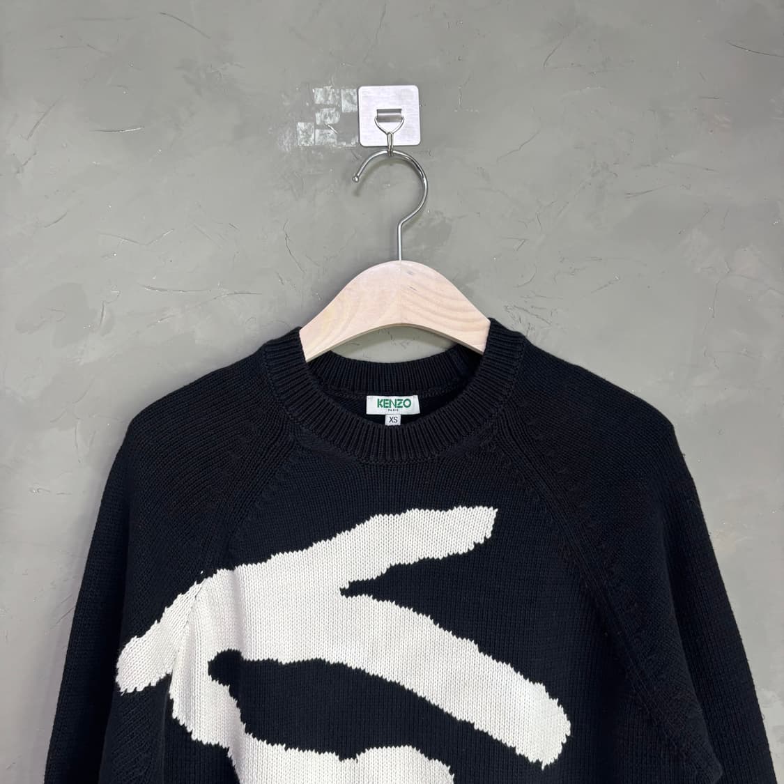 겐조 페인팅 로고 라운드 니트 상품이미지2