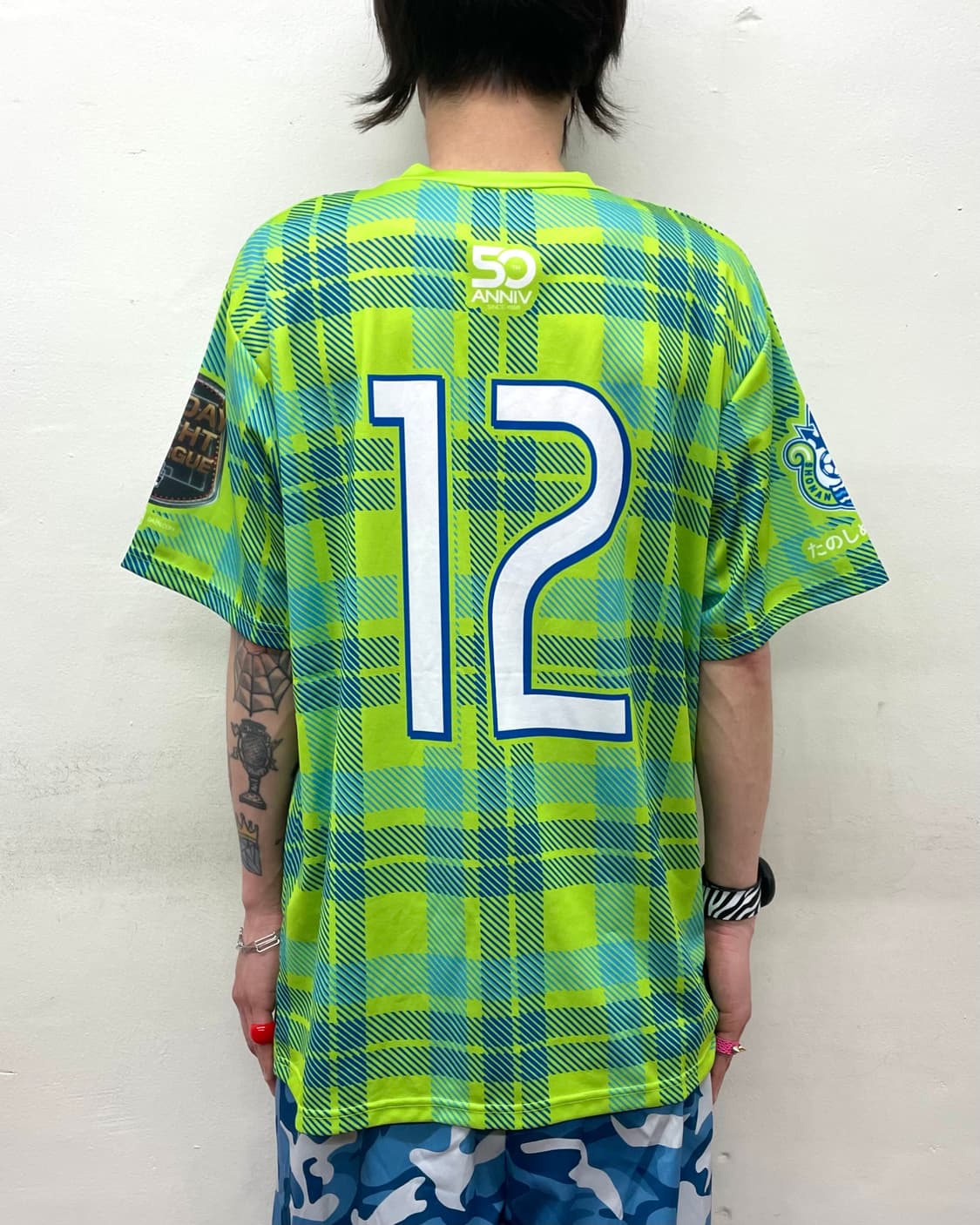 Green Checkered 12 Activity T-Shirt  상품이미지1