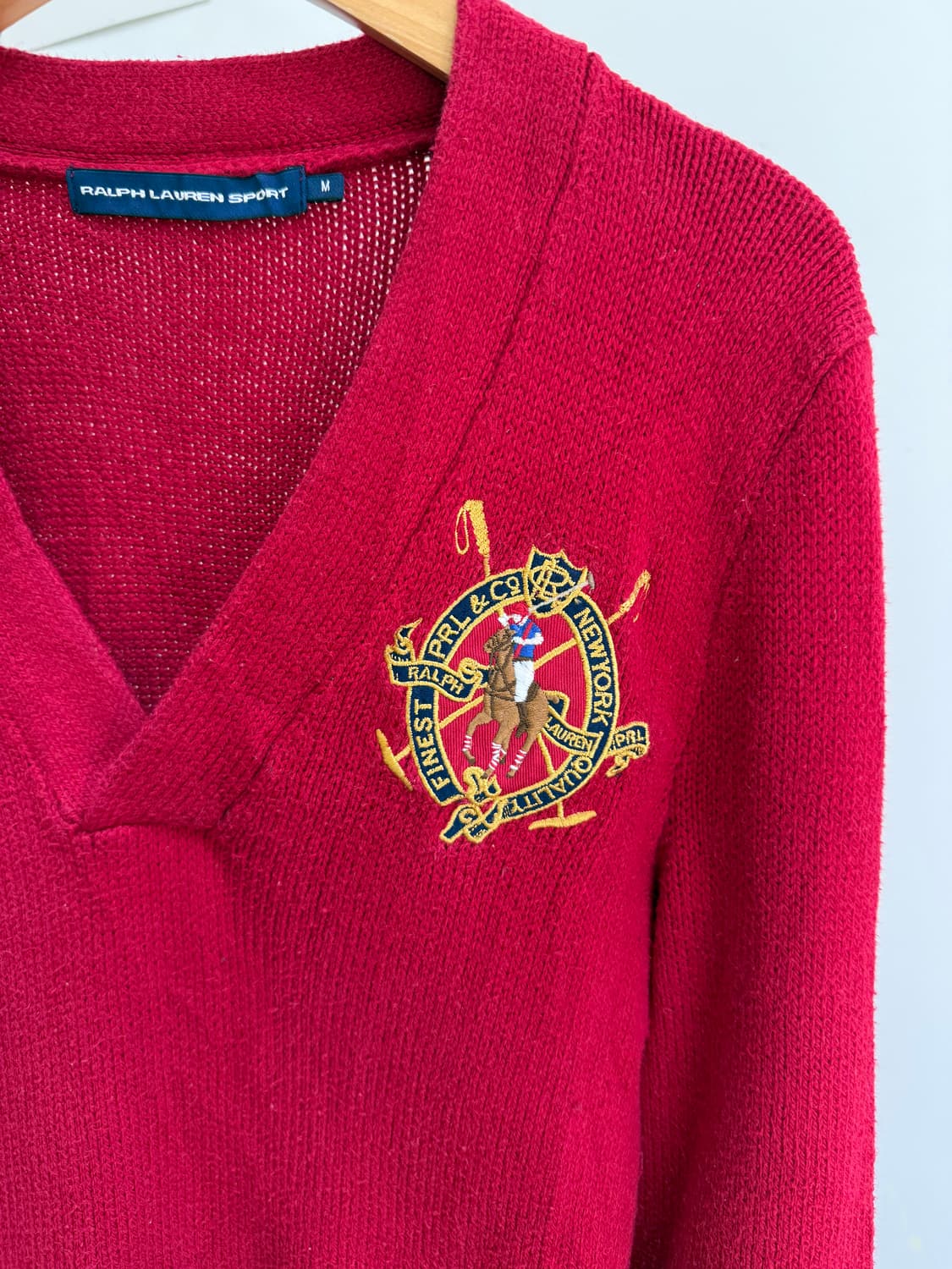 RALPH LAUREN SPORT 브이넥 니트  상품이미지3
