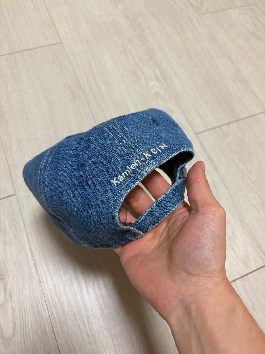 코인서울 카미엔 데님 볼캡 상품이미지2