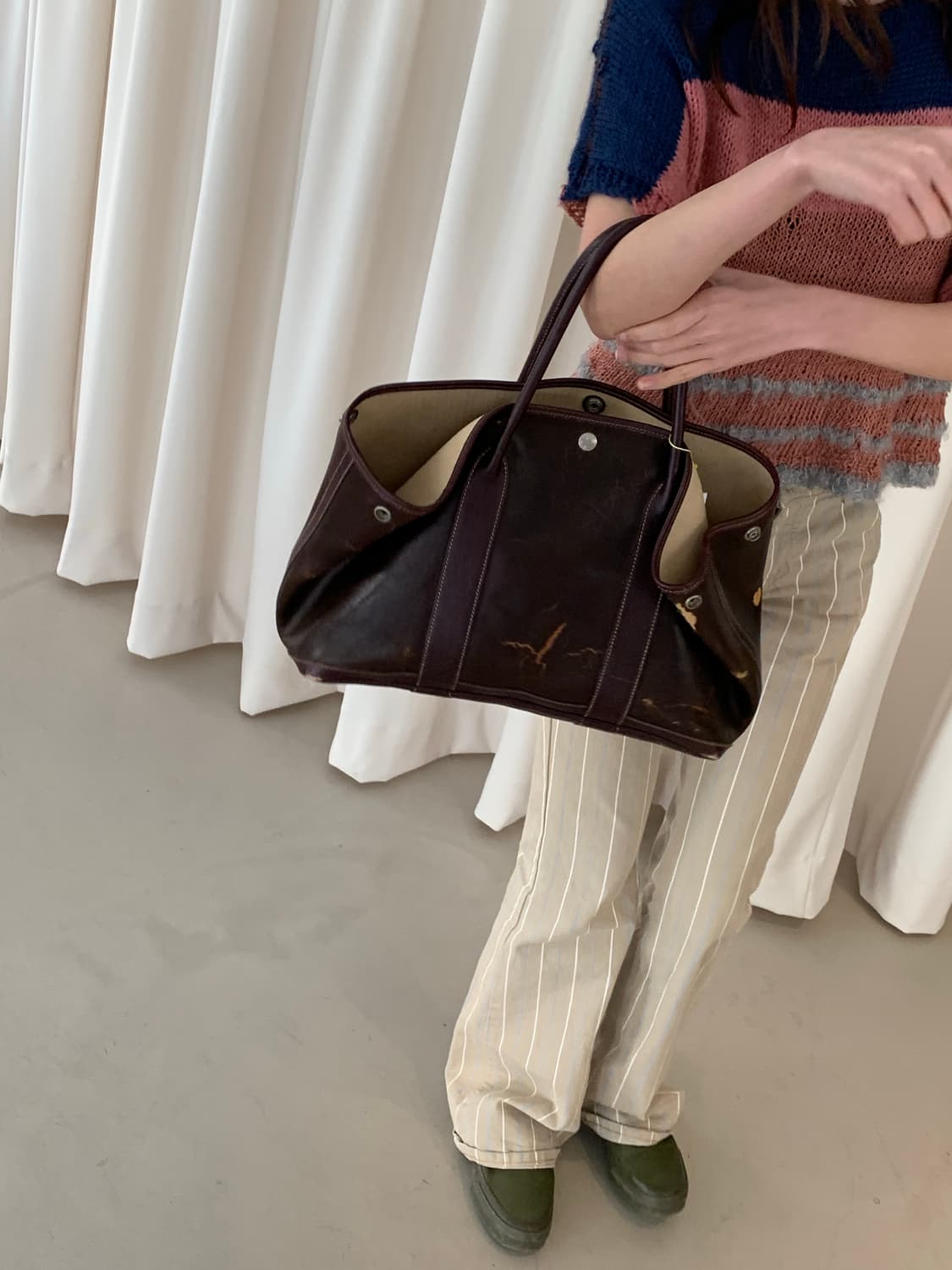 00's Vintage "Hermes" Garden Party Bag 상품이미지2