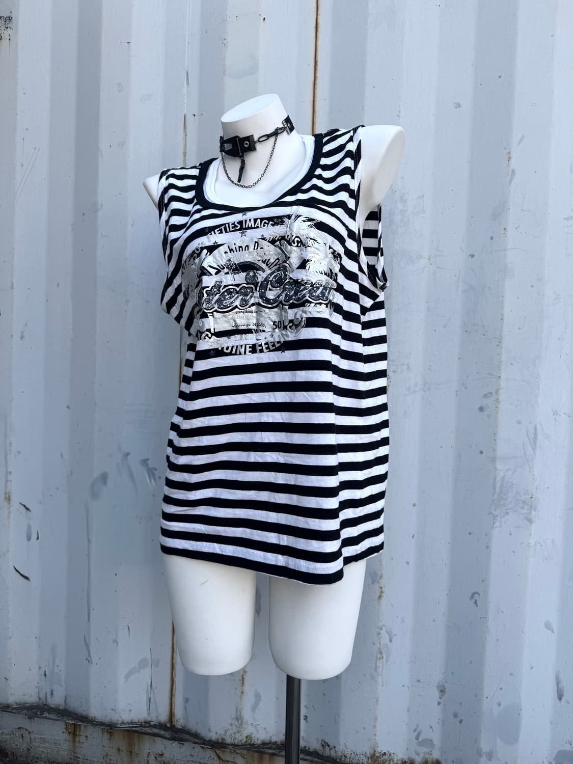 Stripe sleeveless 상품이미지2