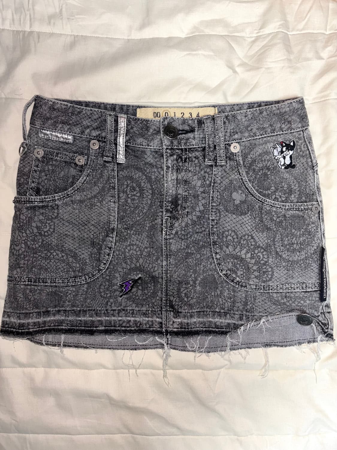 갸루 + 펑크 + y2k 빈티지 스커트 상품이미지1