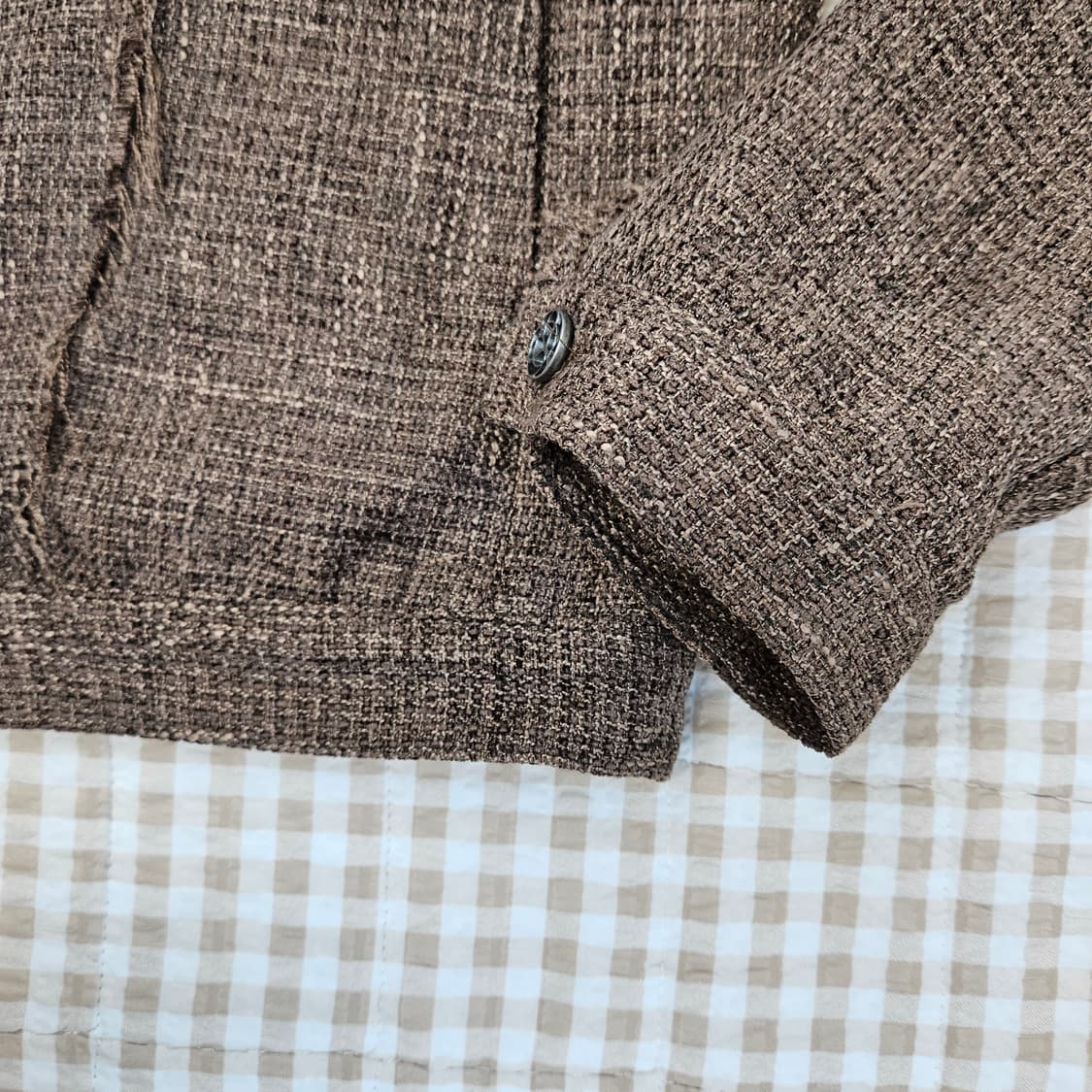 stage 크롭 간절기 자켓 남자100 상품이미지4