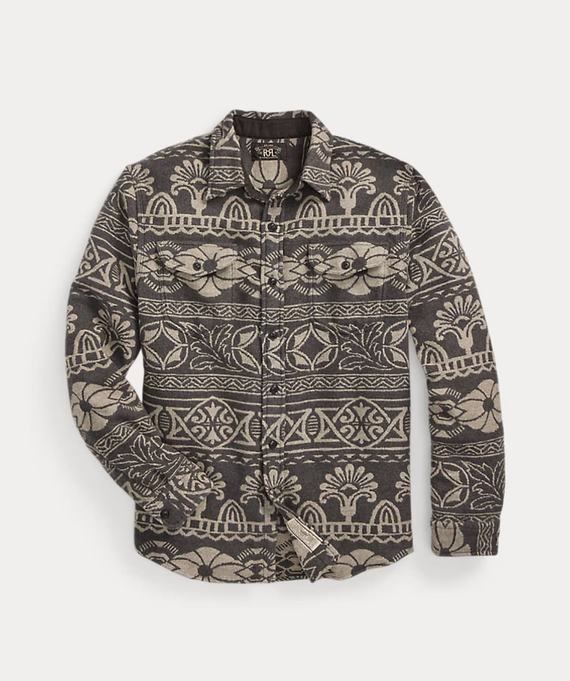 RRL 더블알엘 자카드 플란넬 셔츠 XL 상품이미지1