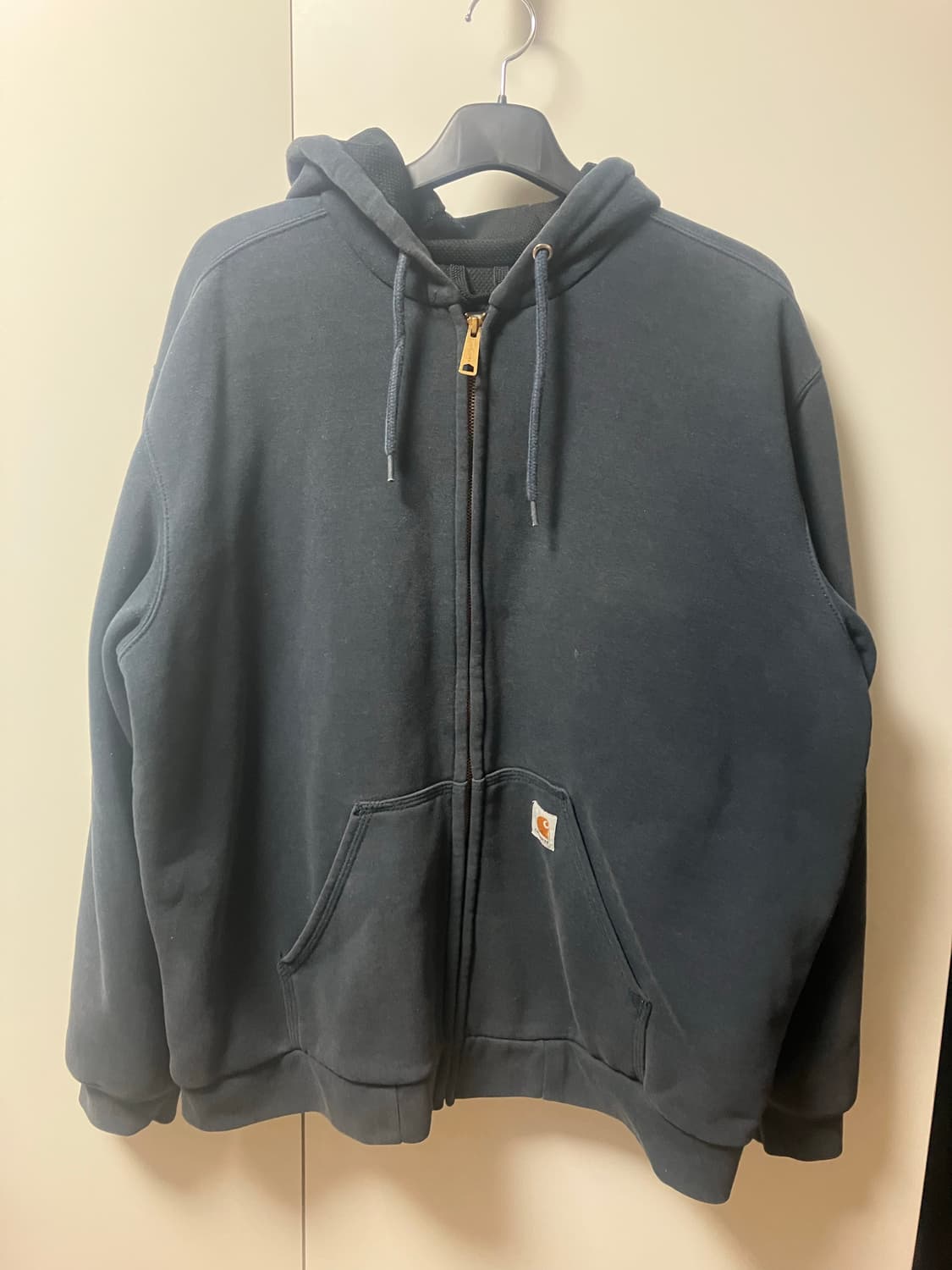 칼하트 네이비 써멀 후드집업 L 상품이미지1