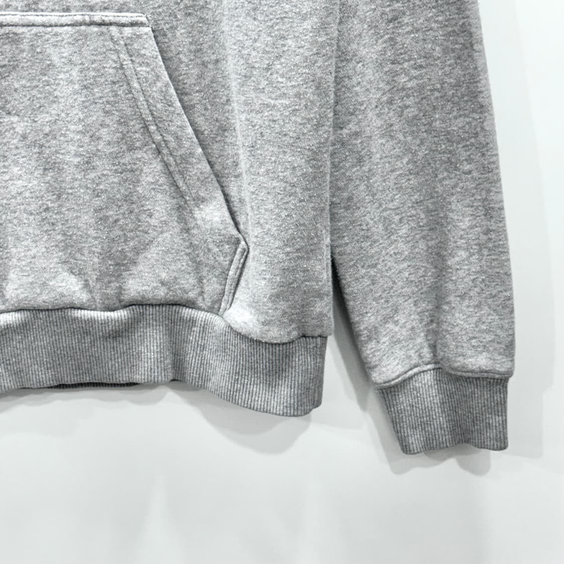 아디다스 회색 후드티 트레포일 로고 상품이미지2