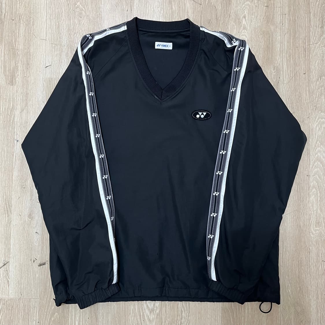 요넥스 YONEX 로고 블랙 웜업 L(100) 상품이미지1