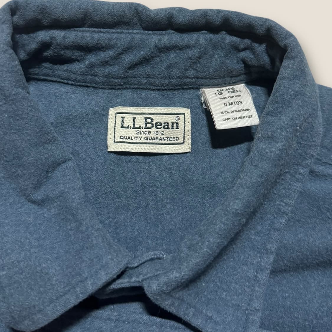 90s 엘엘빈 플란넬 셔츠 L 상품이미지3