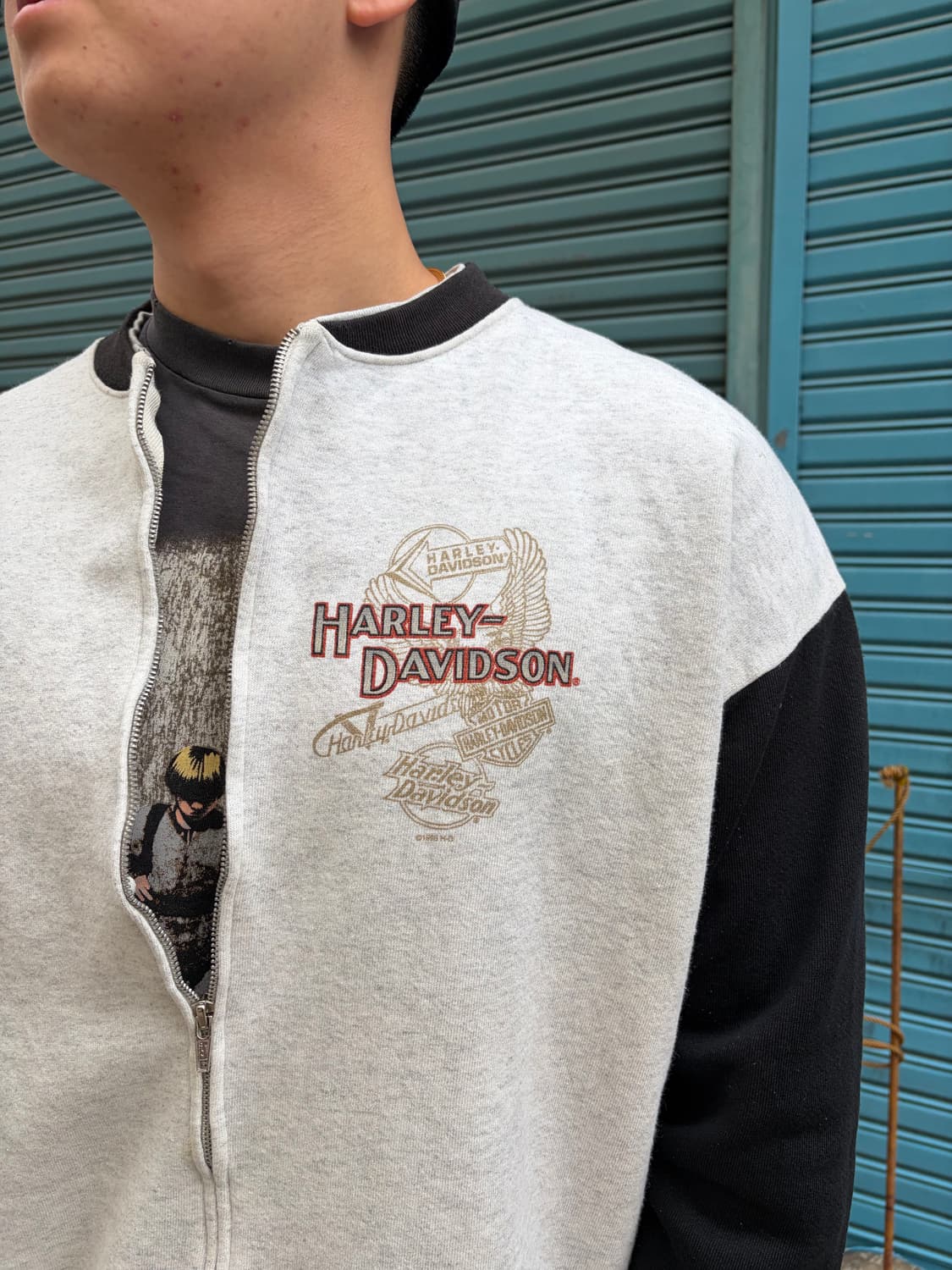 90’s Harley Davidson Cajun cycles sweat  상품이미지7