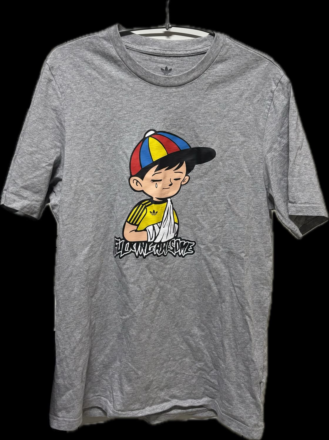 퍼킹어썸 아디다스 반팔 M 상품이미지1