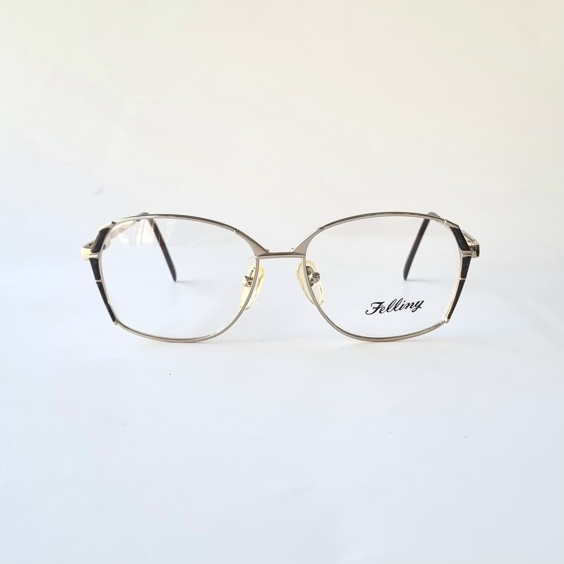 데드스탁 메탈릭 골드 헥사곤 프레임 안경테 705 상품이미지2