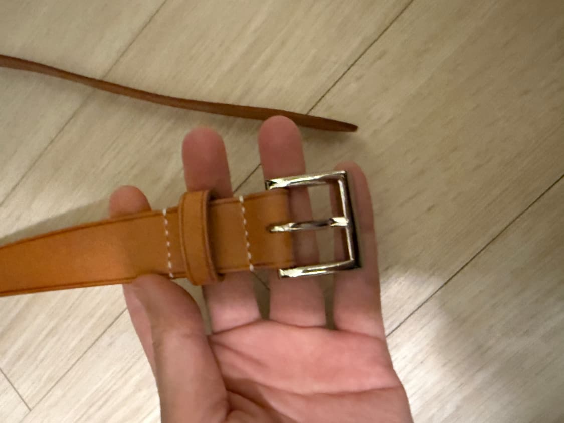 레더키메라 베지터블 생지벨트 새상품 상품이미지2