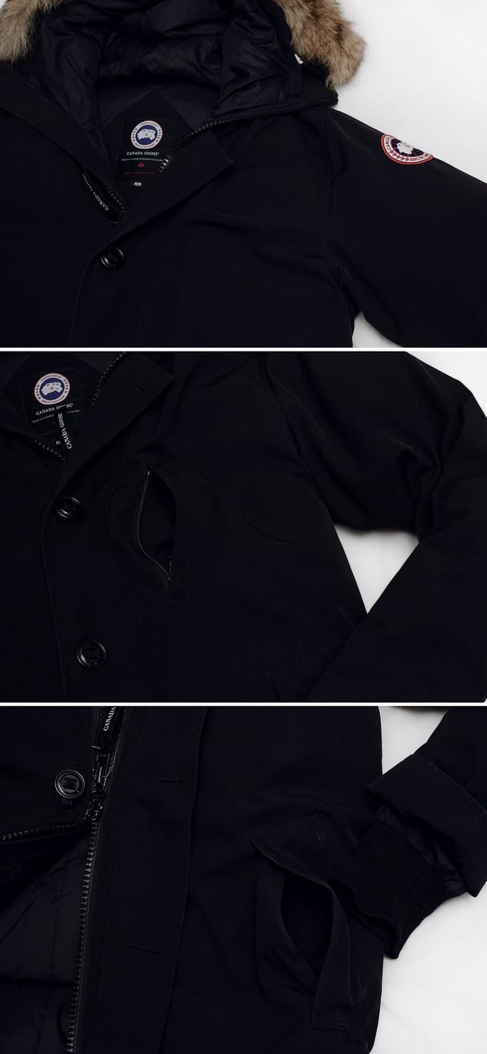 캐나다구스 샤토 헤비다운 패딩 파카 블랙 (M / 100+) 상품이미지8