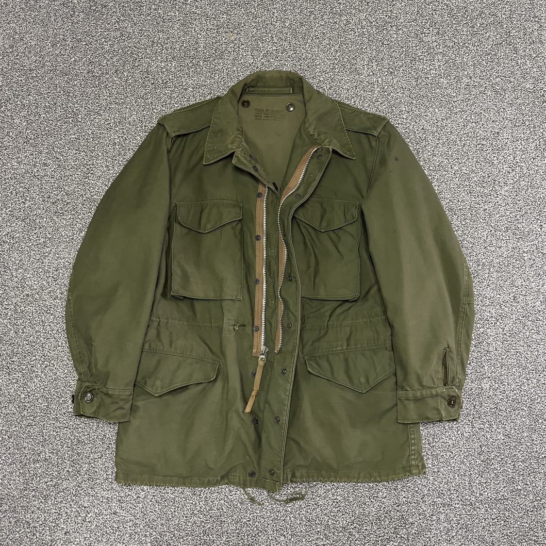 50s 오리지널 M51 필드자켓 초기형 M-R 상품이미지1