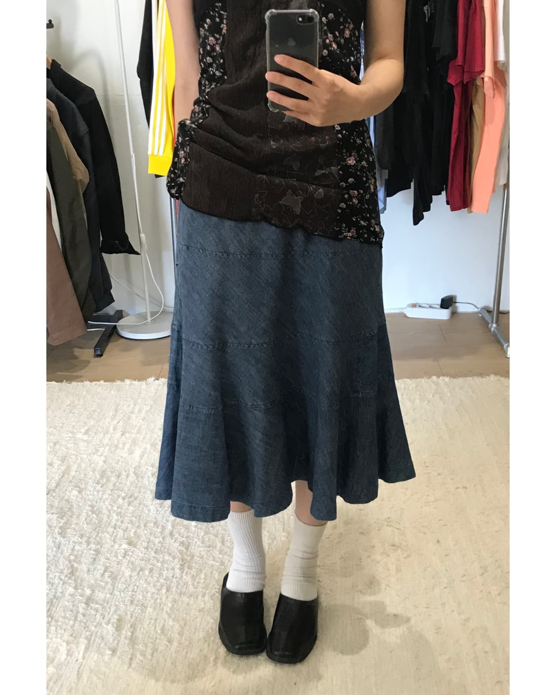 Comme des garcons denim skirt 상품이미지5