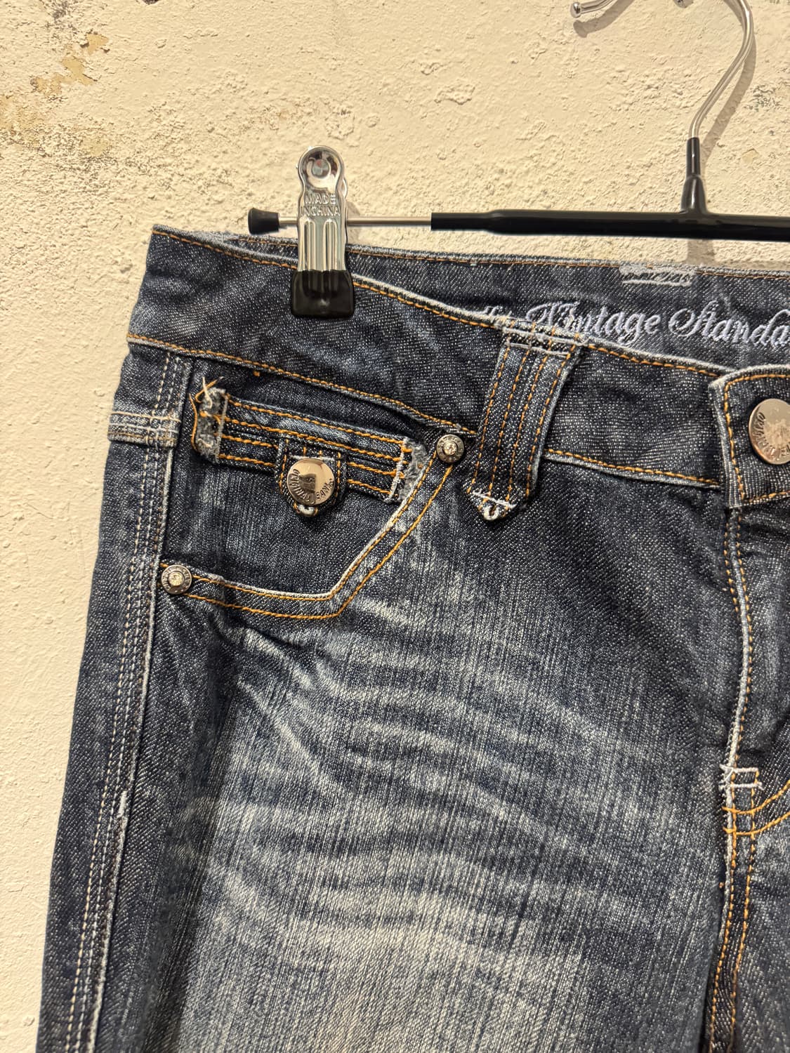 오리지널진 빈티지 데님 팬츠 상품이미지4
